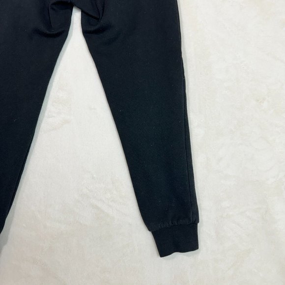 Urban Heritage Youth L Black Jogger Elastic Waist Drawstring Casual Sweatpants - Picture 11 of 12